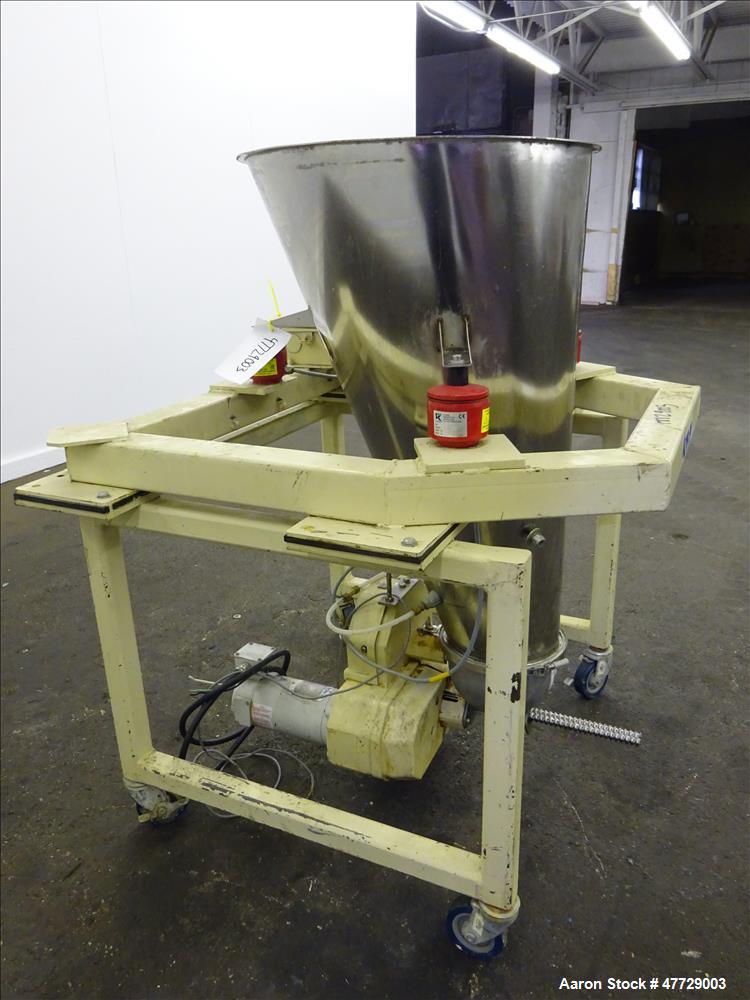 Used K-Tron Loss-in-Weight Feeder, Model K2LT20, 316 Stainless Steel.