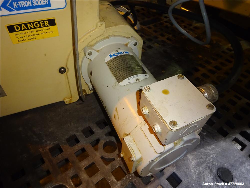 Used K-Tron Loss-in-Weight Feeder, Model K2LT20, 316 Stainless Steel.
