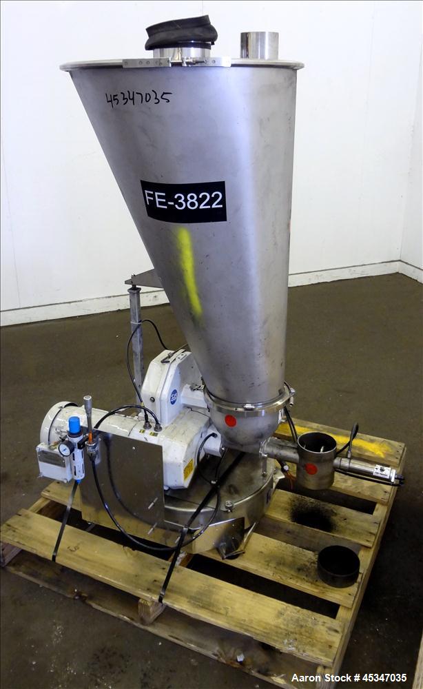 Used Stainless Steel K-Tron Feeder, Model K2-ML-T35