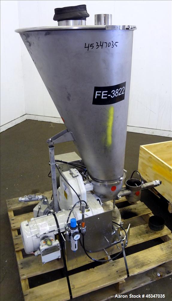 Used Stainless Steel K-Tron Feeder, Model K2-ML-T35