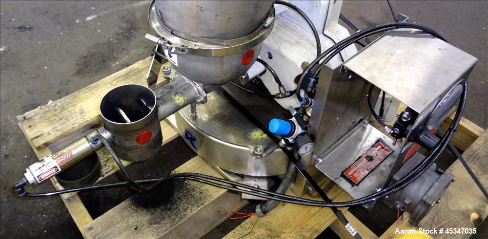 Used Stainless Steel K-Tron Feeder, Model K2-ML-T35