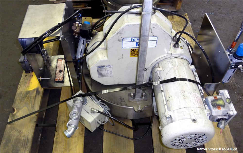 Used Stainless Steel K-Tron Feeder, Model K2-ML-T35