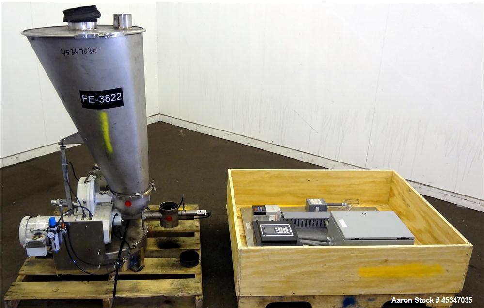 Used Stainless Steel K-Tron Feeder, Model K2-ML-T35
