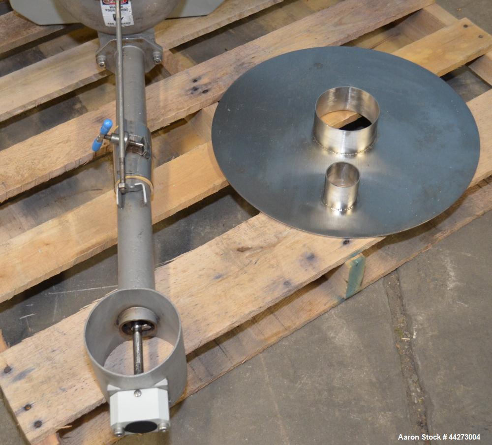 Used K-Tron Screw Type Modular Loss In Weight Feeder, Model K2MLS60, Stainless Steel. Approximate 1-1/2” diameter x 20" long single screw design, driven by a 0.45kw, 100 volt DC motor. Approximate 45...