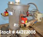 Used K-Tron Screw Type Modular Loss In Weight Feeder, Model K2MLT20, Stainless Steel. Approximate 3/4" diameter x 10" long twin screw design, driven by a 0.45kw, 100 volt DC motor. Approximate 30 pou...