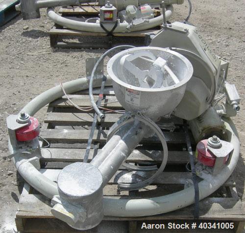 Used K-Tron Modular Loss In Weight Feeder Sytem consisting of: (2) Model K2MLT60 feeders, 316 stainless steel. Twin screw design, each driven by a 1 1/2 HP, 180/200 Volt, 1750 RPM XP DC motor, each a...