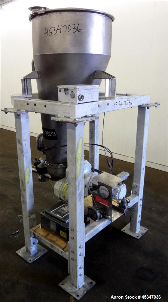 Used Stainless Steel K-Tron Feeder, Model K2MVT35DR