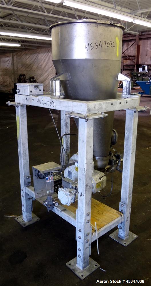 Used Stainless Steel K-Tron Feeder, Model K2MVT35DR