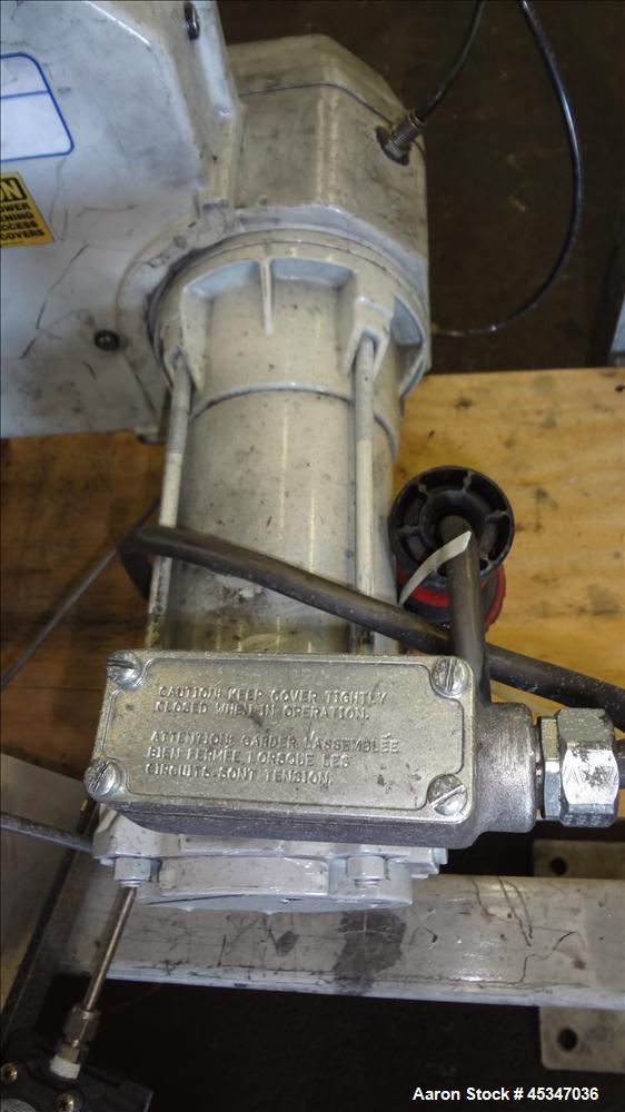 Used Stainless Steel K-Tron Feeder, Model K2MVT35DR
