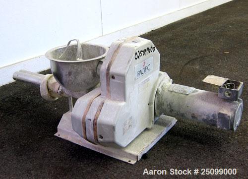 Used K-Tron Volumetric Twin Screw Feeder, Model K2V-T35
