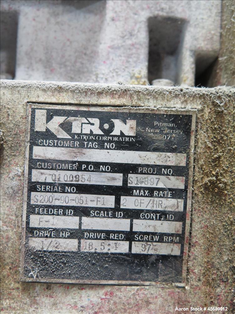 Used K-tron Feeder