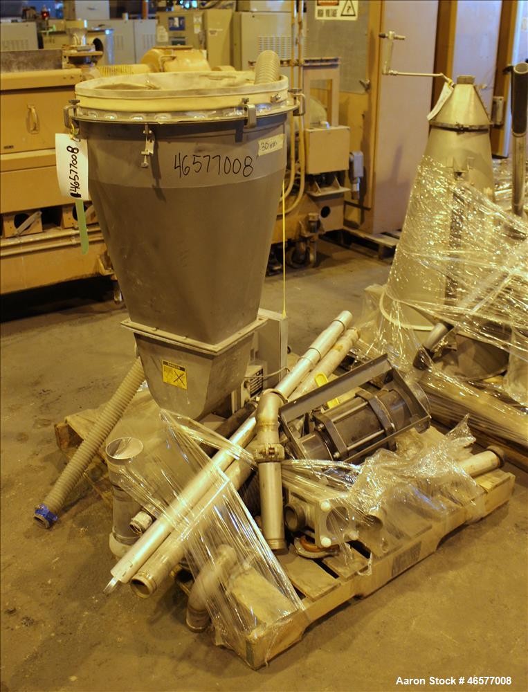 Used K-Tron feeder with approximate 31mm screw