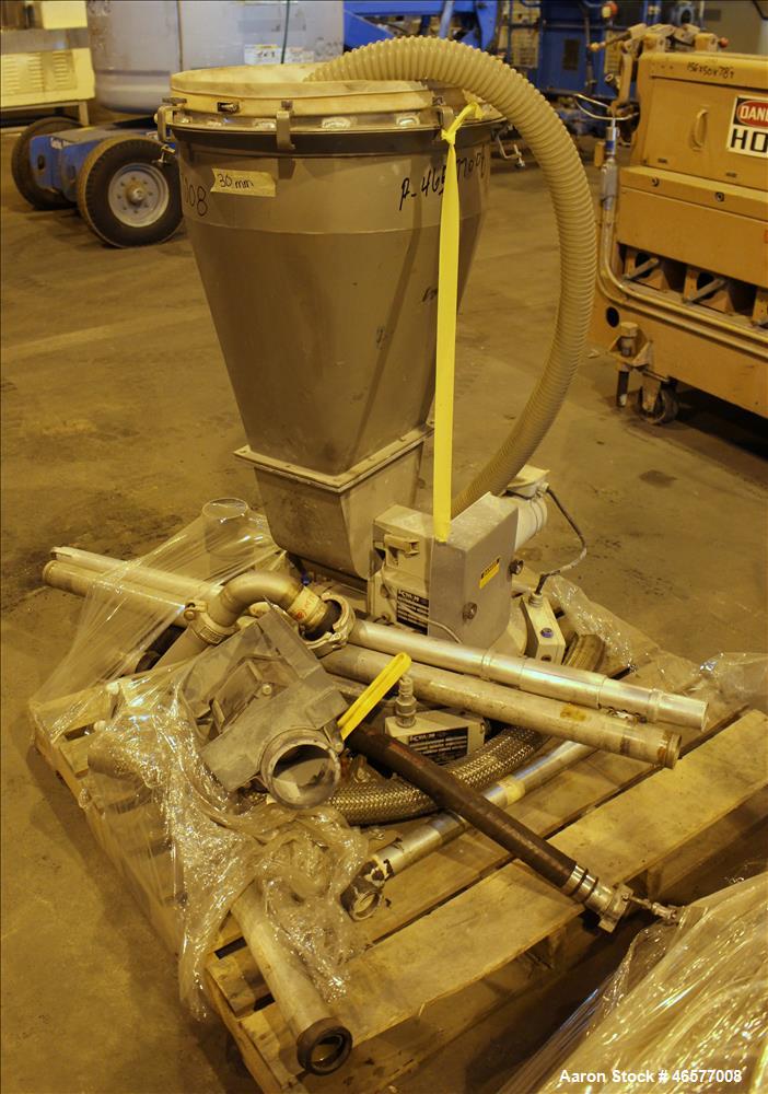 Used K-Tron feeder with approximate 31mm screw