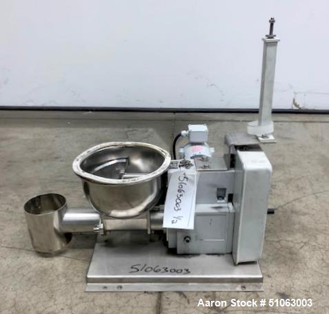 Used- KTron / Coperion Twin Screw Volumetric Feeder