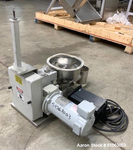 Used- KTron / Coperion Twin Screw Volumetric Feeder