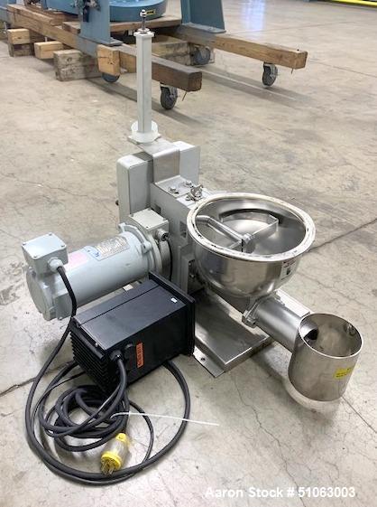 Used- KTron / Coperion Twin Screw Volumetric Feeder