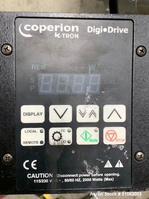Used KTron / Coperion Twin Screw Volumetric Feeder