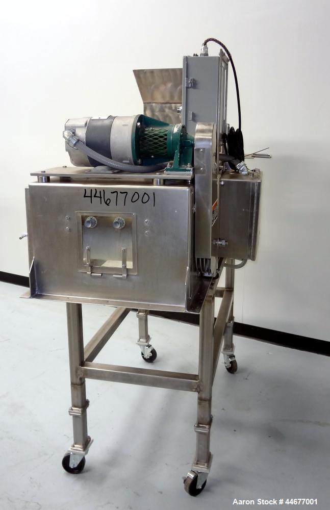 Used Stainless Steel Merrick Industries Weigh Belt Feeder, Model Gravimerik 950