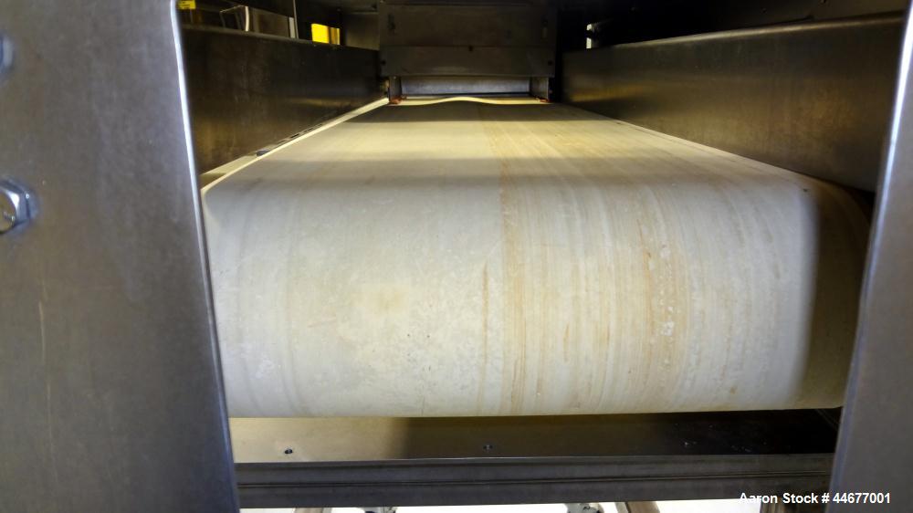 Used Stainless Steel Merrick Industries Weigh Belt Feeder, Model Gravimerik 950