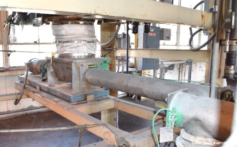 Used MetalFab Volumetric Screw Feeder, Model DB1-4