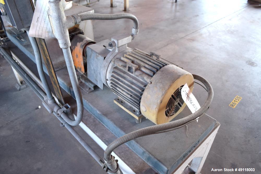 Used MetalFab Volumetric Screw Feeder, Model DB2-6