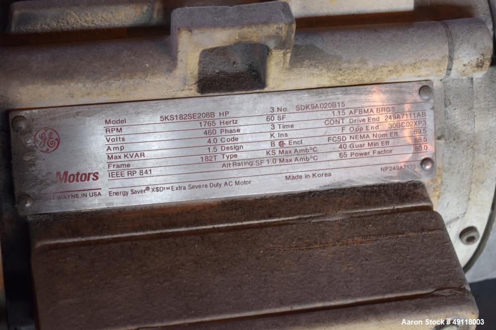 Used MetalFab Volumetric Screw Feeder, Model DB2-6