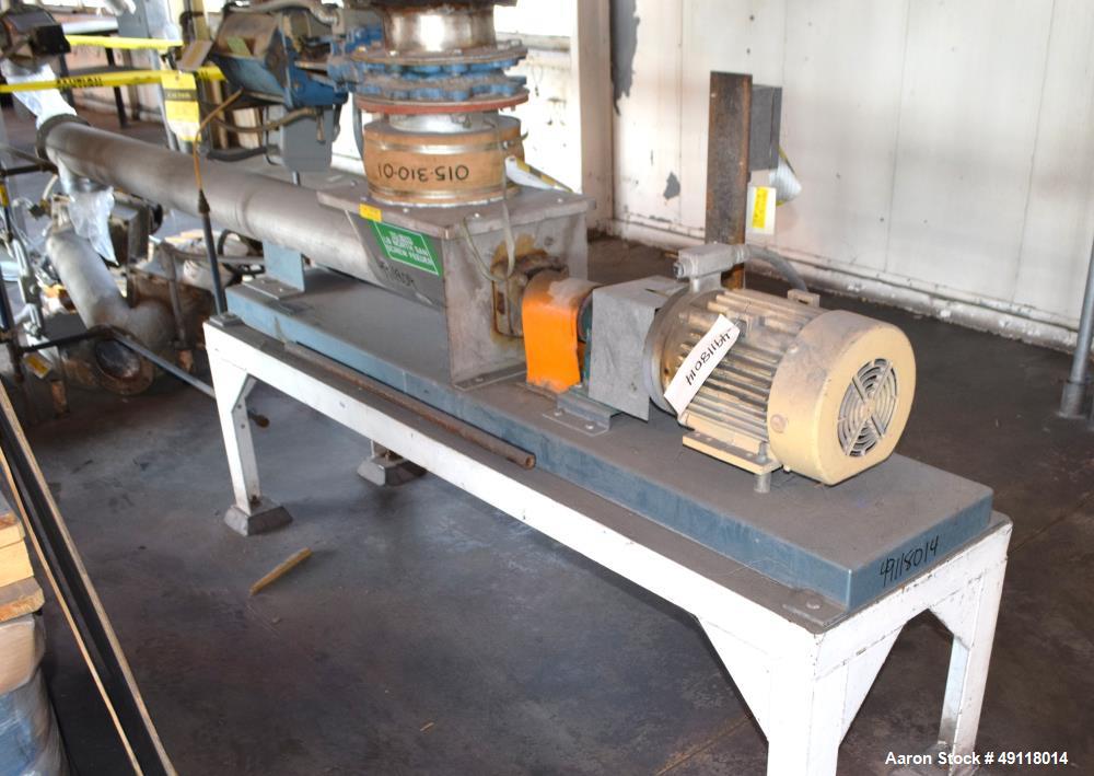 Used MetalFab Volumetric Screw Feeder, Model DB2-6