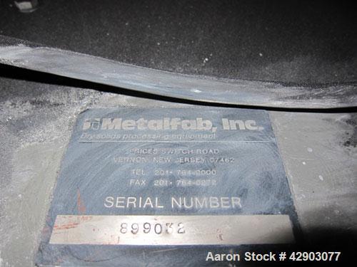 Used Metalfab Volumetric Feeder.