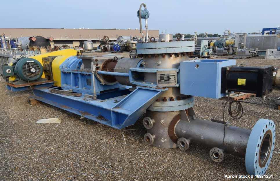 Used Metso Single Screw Plug Feeder.