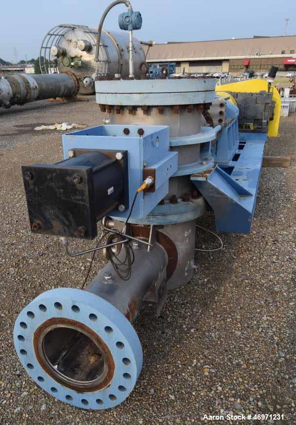 Used Metso Single Screw Plug Feeder.