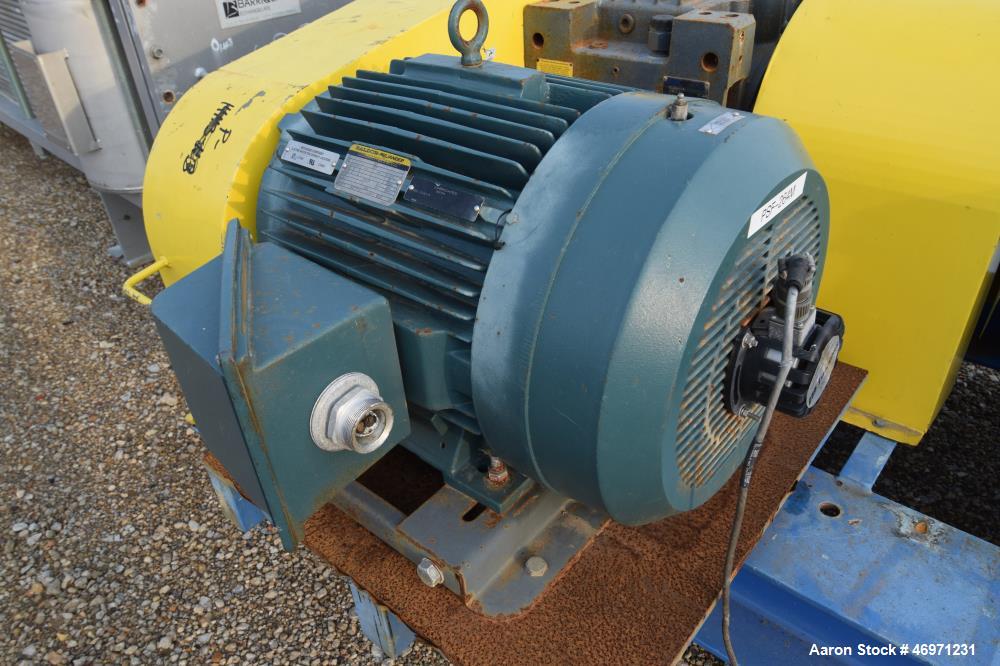 Used Metso Single Screw Plug Feeder.