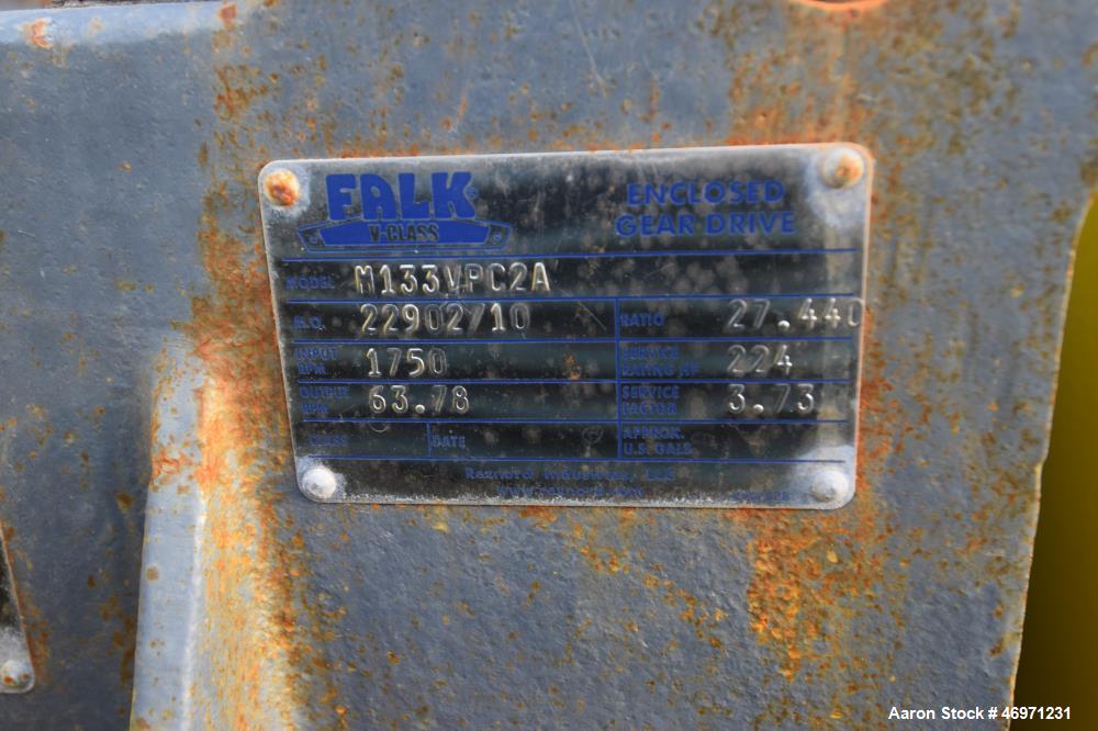 Used Metso Single Screw Plug Feeder.