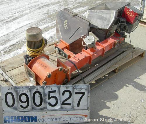 Used: Feed tower consisitng of: (2) Platicolor 3000 feeders, (1) missing drive motor; (1) Movacolor type 315 panel; (1) bottom mixer.