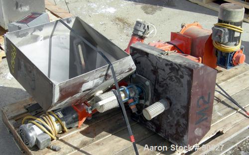Used: Feed tower consisitng of: (2) Platicolor 3000 feeders, (1) missing drive motor; (1) Movacolor type 315 panel; (1) bottom mixer.