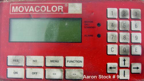 Used: Feed tower consisitng of: (2) Platicolor 3000 feeders, (1) missing drive motor; (1) Movacolor type 315 panel; (1) bottom mixer.