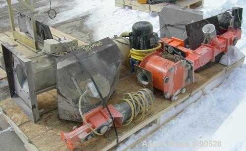 Used: Feed tower consisitng of: (2) Platicolor 3000 feeders, (1) Movacolor type 315 panel, (1) bottom mixer, (1) Premier dust collector.