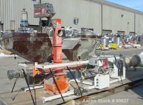 Used: Feed tower consisitng of: (2) Platicolor 3000 feeders, (1) Movacolor type 315 panel, (1) bottom mixer, (1) Premier dust collector.