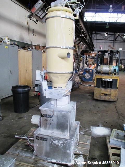 Used- Schenck Accurate Volumetric Feeder, Type MOD602M