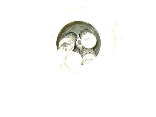 Used Schenk Accurate Volumetric Feeder, Type MOD602M. Stainless steel screw and spout, 2.25" diameter x 21" long spout with screw, driven by approximately 0.25hp DC motor, stainless steel hopper exte...