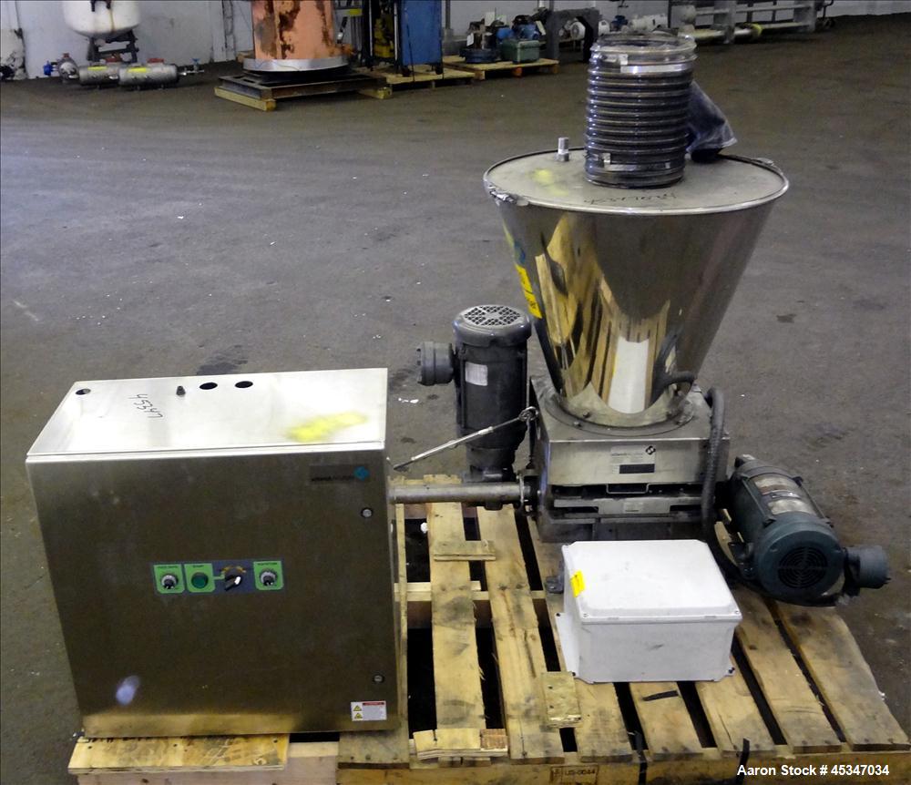 Used Stainless Steel Schenck Loss in WeightFeeder, Type MODLC-1G-2AX, (1) 1.5"