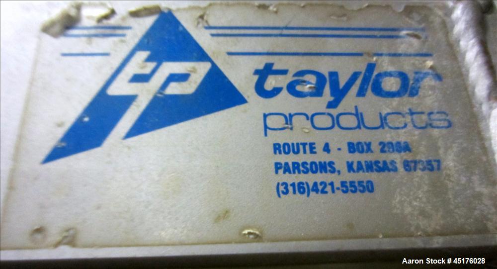 Used- Taylor Products Volumetric Feeder