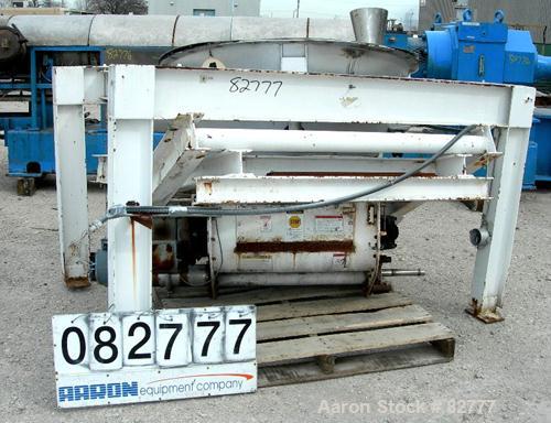 Used Stainless Steel Thayer Scale Loss-In-Weight Feeder, Model LWF-4-2S-5000-30