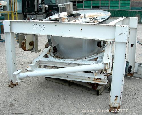 Used Stainless Steel Thayer Scale Loss-In-Weight Feeder, Model LWF-4-2S-5000-30