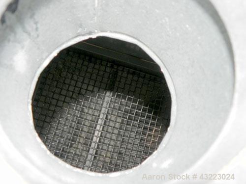 Used Vibra Screw Volumetric 1’’ Versi Feeder, 304 Stainless Steel. Bulk density 47 pounds a cubic foot, flow rate 130-180 pounds an hour. Driven by a 3/4 hp, 3/60/460 volt, 1750 rpm XP gear motor. Un...