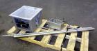 Used AccuRate 600 Series Dry Material Feeder, 316 Stainless Steel. Approximately 2-1/2” diameter x 82” long screw. Feed rates based on 50 pounds per cubic foot are 50-2000 pounds an hour. Driven by (...