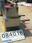 USED: Accurate loss in weight feeding system consisting of (1) 110 pound platform scale; (1) volumetric dry material feeder, model 600; 1.75