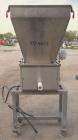 Used AccuRate Dry Material Feeder, Type MOD610M, 304 Stainless Steel. Approximately 1.75