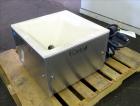 Used Accu-Rate 600 Series Dry Material Feeder, 304 Stainless Steel. Approximately 1-3/4