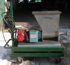 Used Acrison Volumetric Dry Ingredient Feeder, model 105-E, 304 stainless steel. Feed rate to 6 cubic feet per hour. 1-3/8