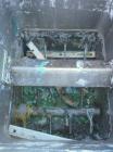 Used Acrison Weight-Loss Differential Weigh Feeder, model 402-1000-125-BDF-1.5-HH/2, stainless steel. Feed range 1000 pounds per hour maximum, scale capacity 125 pounds. Bin discharger feeder rated 5...